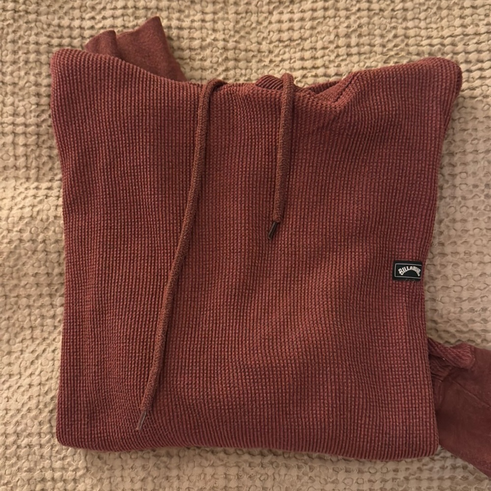Large Billabong Sweatshirt Maroon